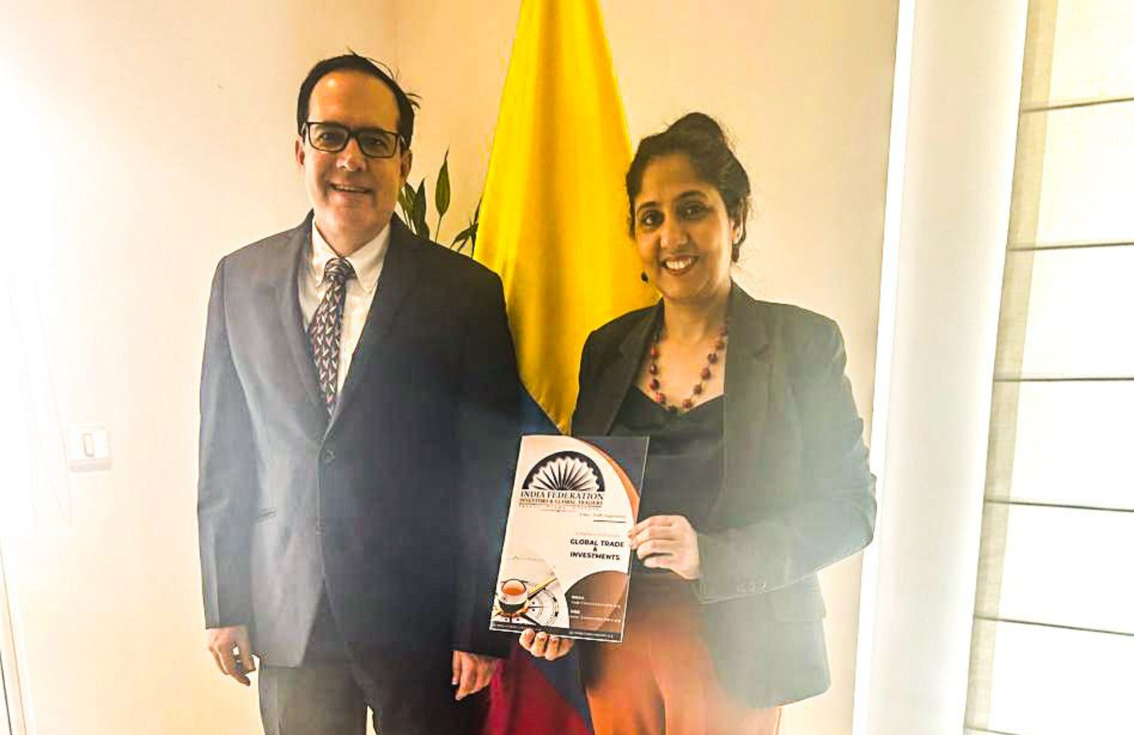 Columbia Embassy by Rohini Raina.